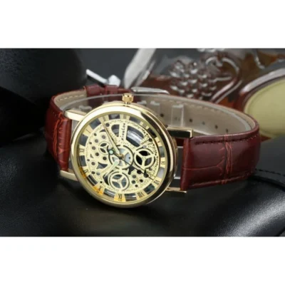 Часовник Xinslon Gold and Brown - снимка 2