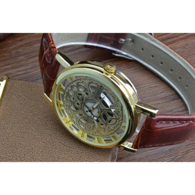 Часовник Xinslon Gold and Brown