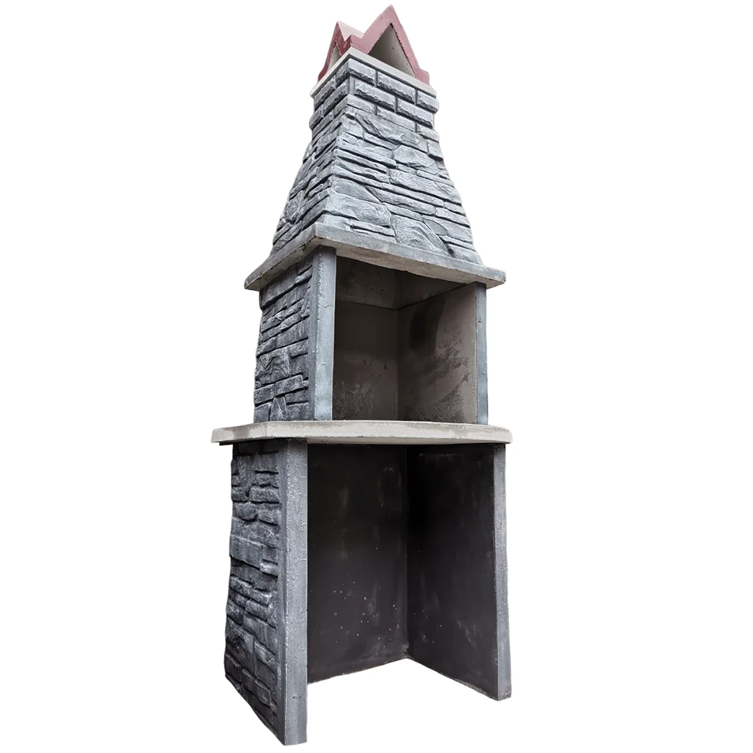 betonno-gradinsko-barbekyu-ot-beton-lora-v-sivo-s-byalo-4.webp Градинско бетонно барбекю за двор Lora в сиво с бяло - снимка 9