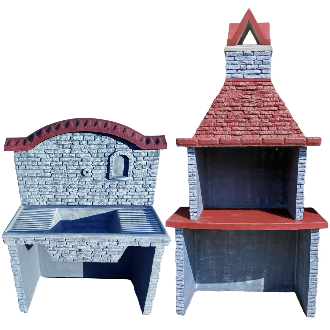 komplekt-za-lyatna-kuhnya-i-gradina-barbekyu-i-cheshma-ot-beton-lidia-v-sivo-s-byalo.webp Комплект лятна кухня Lidia от бетон, сиво с бяло