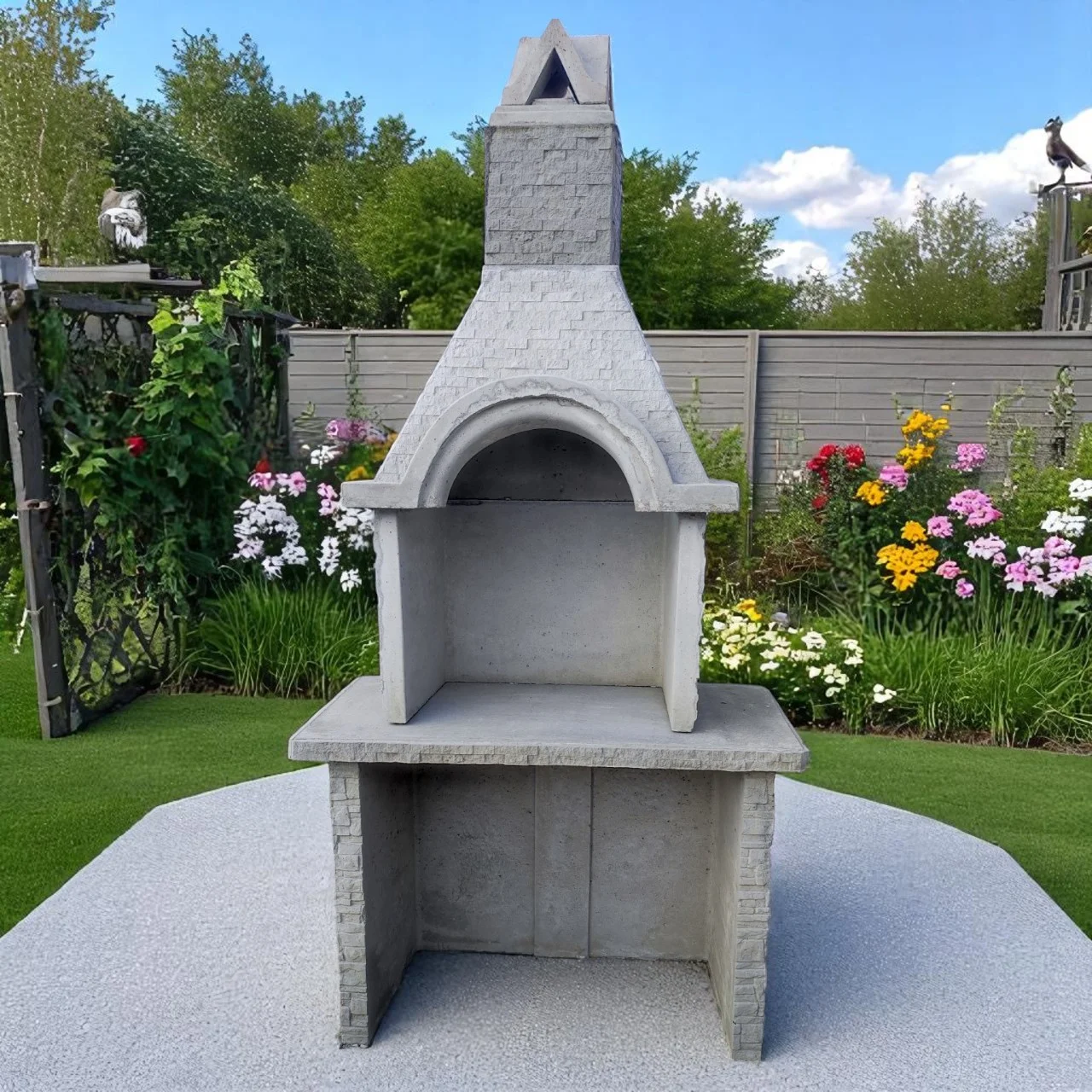 neboyadisano-gradinsko-barbekyu-ot-beton-emily-4.webp Комплект лятна кухня Roberta от бетон - с плот, небоядисан - снимка 9